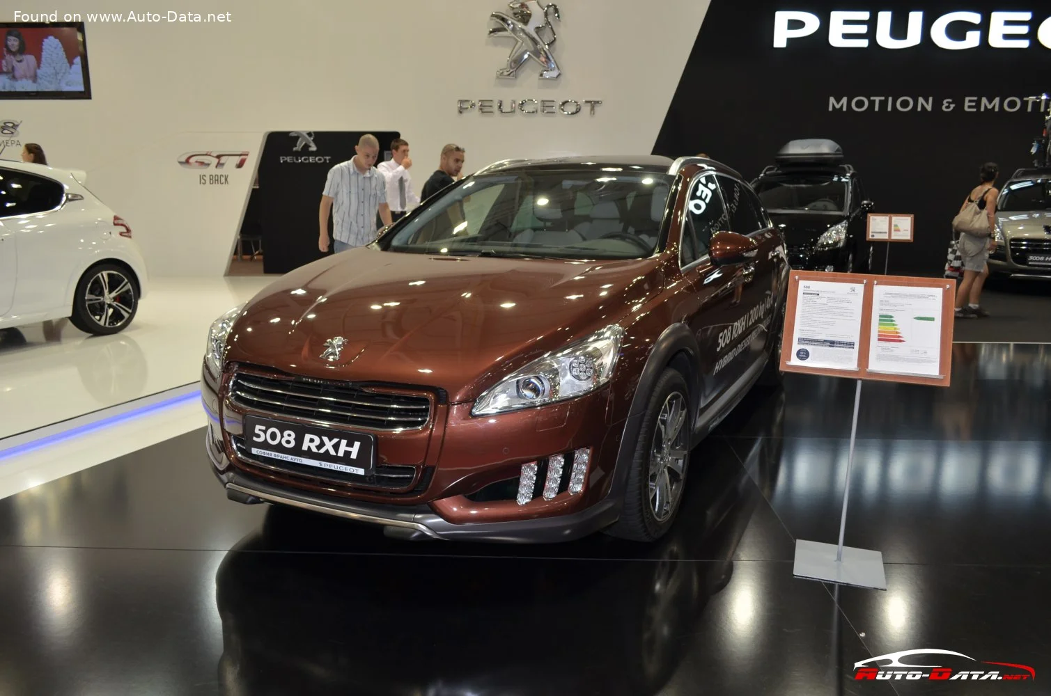 Peugeot 508 2.0 HDi (200 Hp) Hybrid4 4x4 EGS62011 - 2014 thumbnail 14