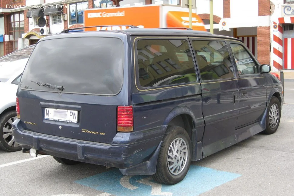 Plymouth Grand Voyager 3.0 i V6 (144 Hp)1990 - 1995 thumbnail 3