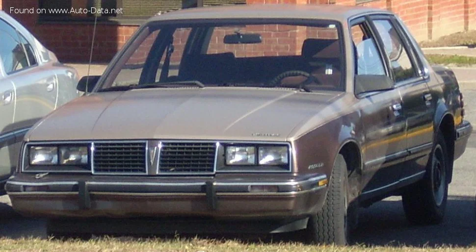 Pontiac 6000 2.5 i (106 Hp)1981 - 1991 - 1