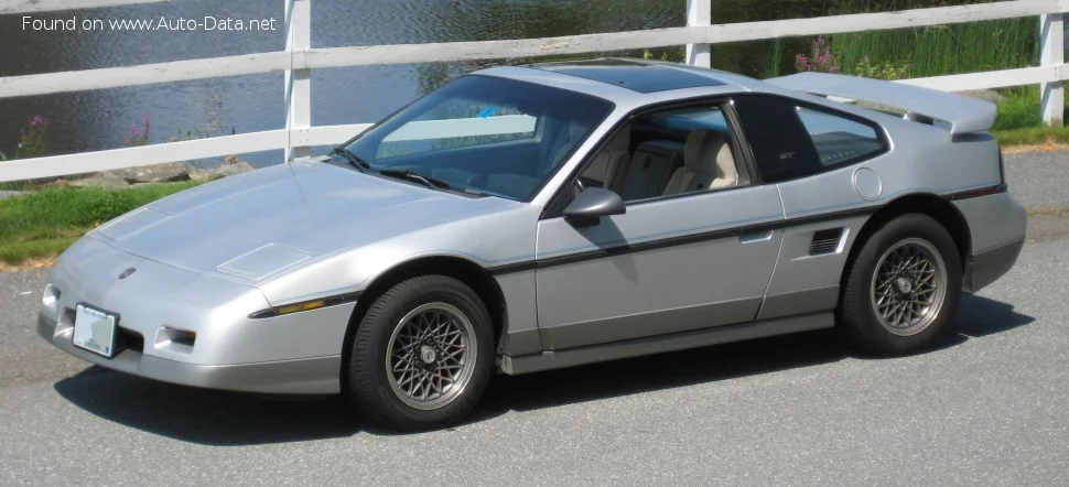 Pontiac Fiero 2.8 V6 (137 Hp) Automatic1983 - 1988 - 1