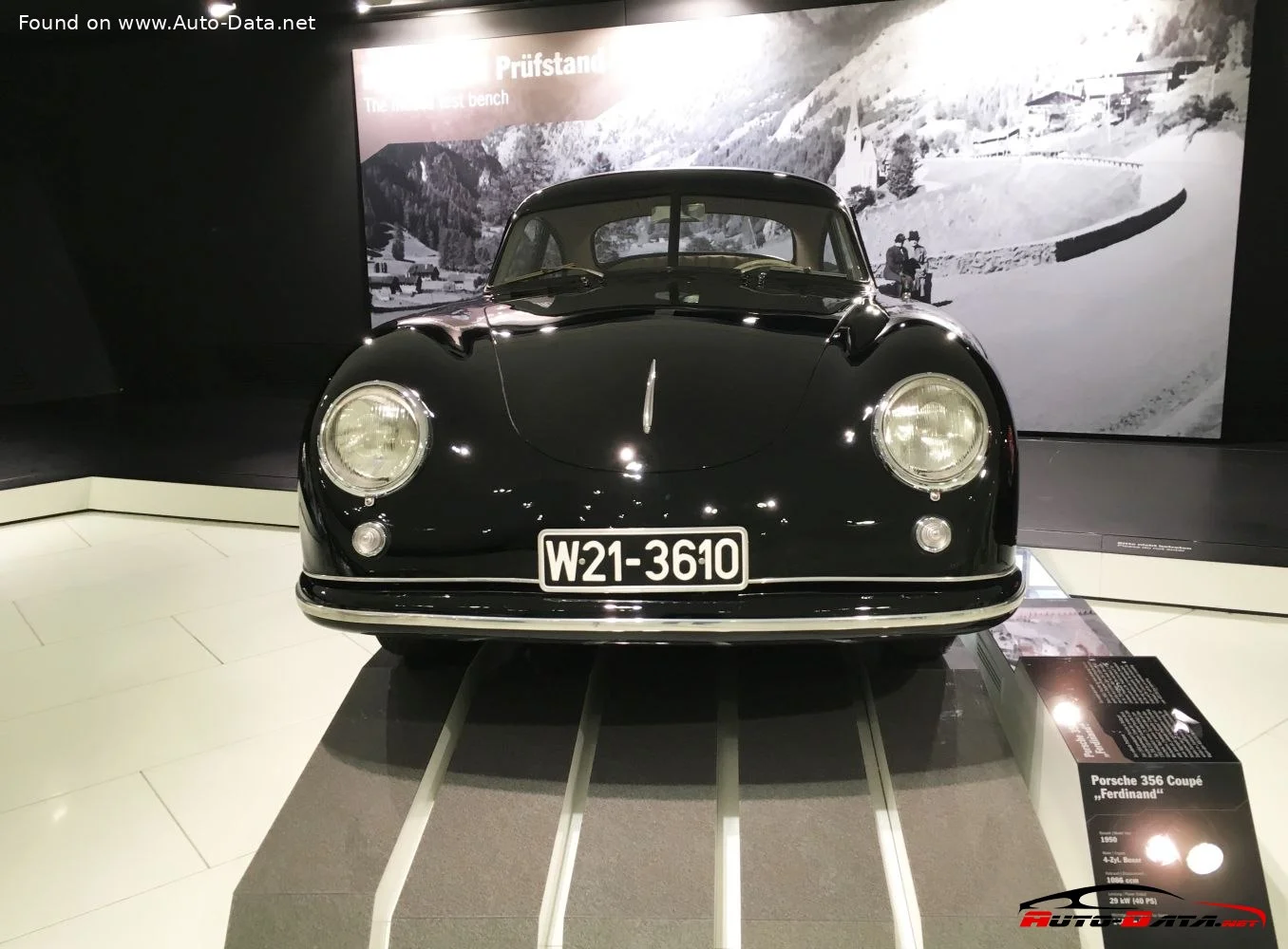 Porsche 356 1100 (40 Hp)1948 - 1955 thumbnail 2