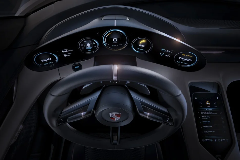 Porsche Mission E Porsche Mission E Concept thumbnail 5