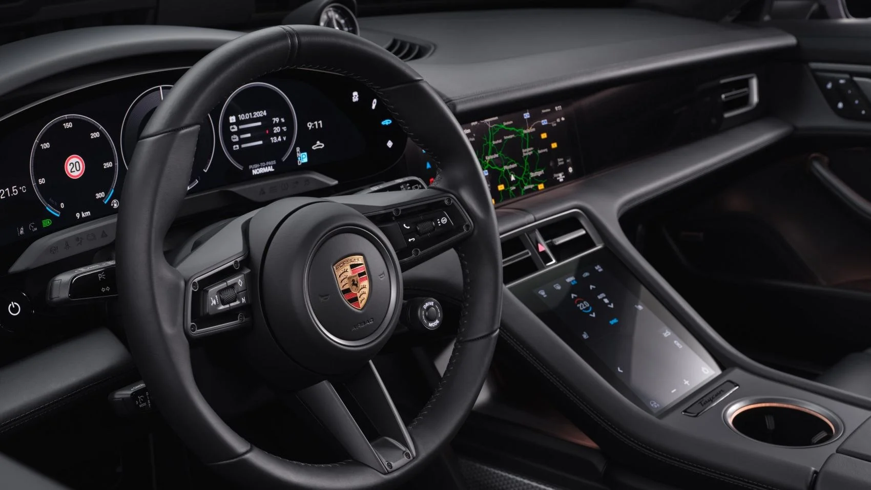 Porsche Taycan 105 kWh (435 Hp)2024 - thumbnail 14