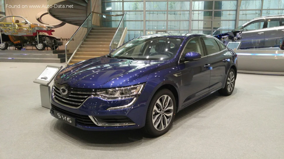 Renault Samsung SM6 1.5 dCi (110 Hp) Automatic2016 - - 1