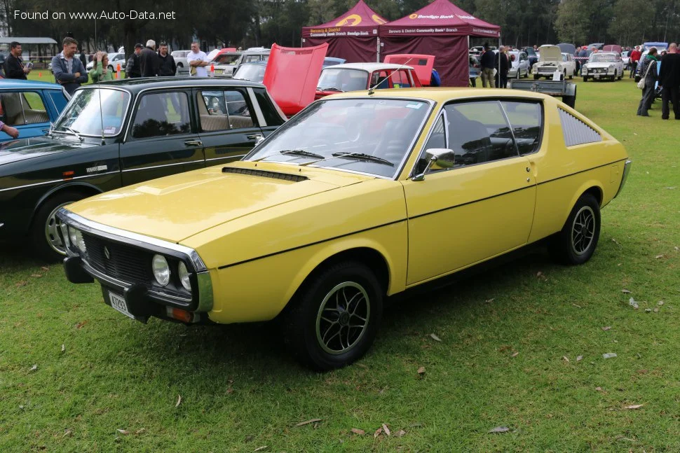 Renault 17 1.6 (90 Hp)1971 - 1979 - 1