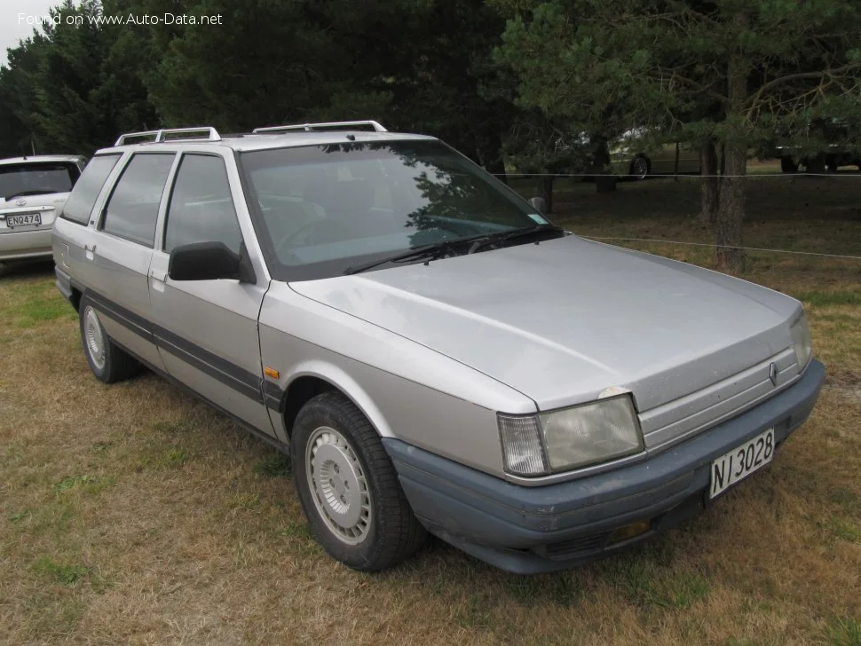 Renault 21 1.7 i (75 Hp)1989 - 1993 - 1