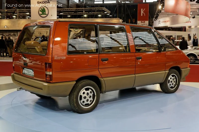 Renault Espace 2.0 GTS (110 Hp)1984 - 1988 thumbnail 3