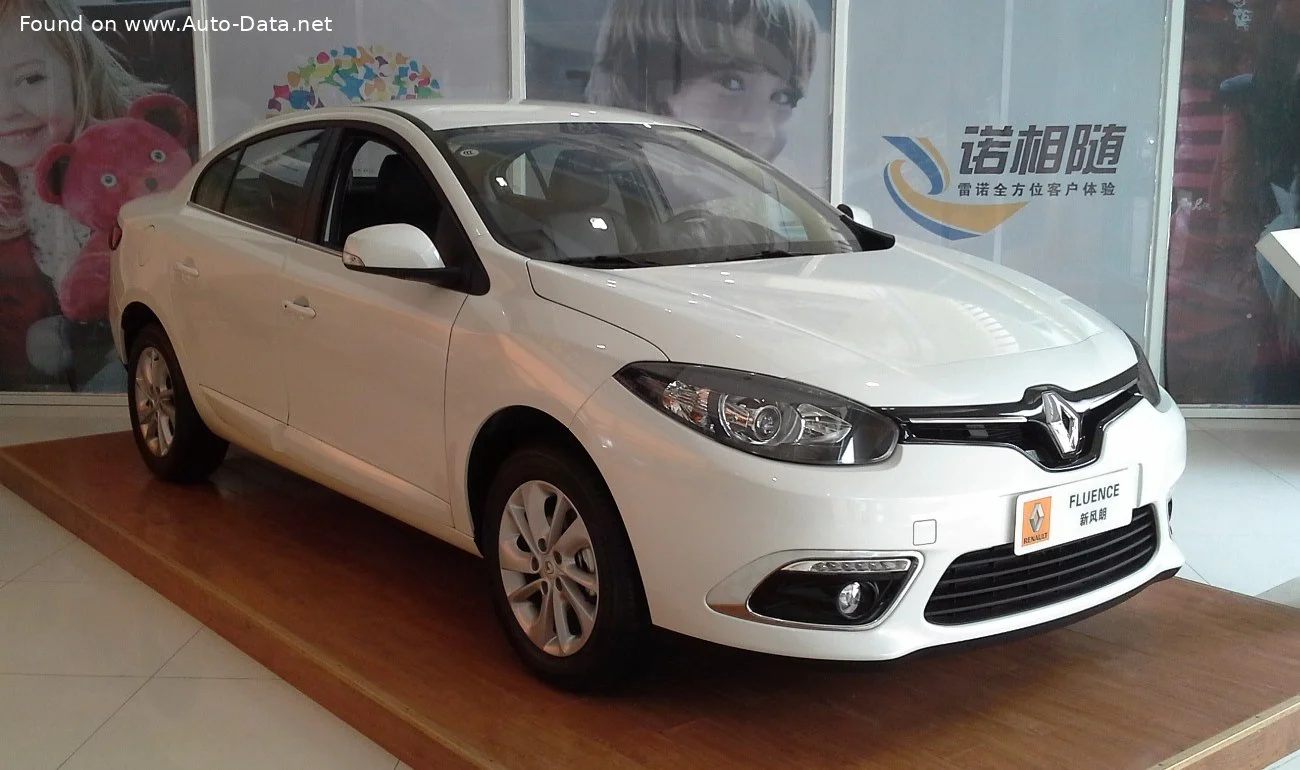 Renault Fluence 1.5 dCi (110 Hp)2012 - - 1