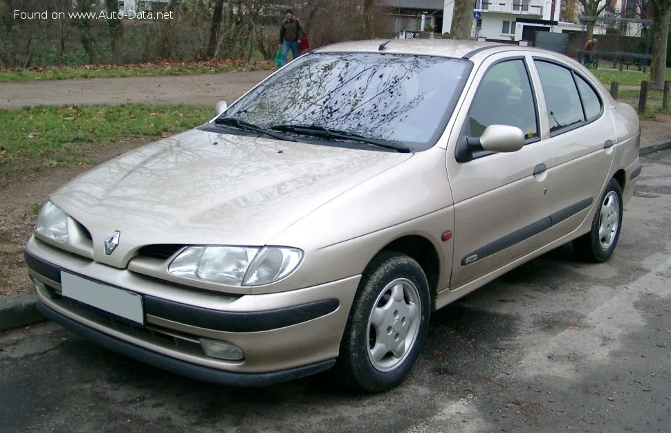 Renault Megane 1.4 e (75 Hp)1996 - 1999 - 1