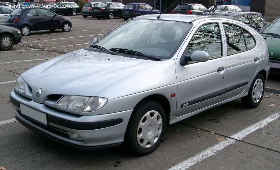 Renault Megane 1.4 e (75 Hp)1997 - 1999 - 1