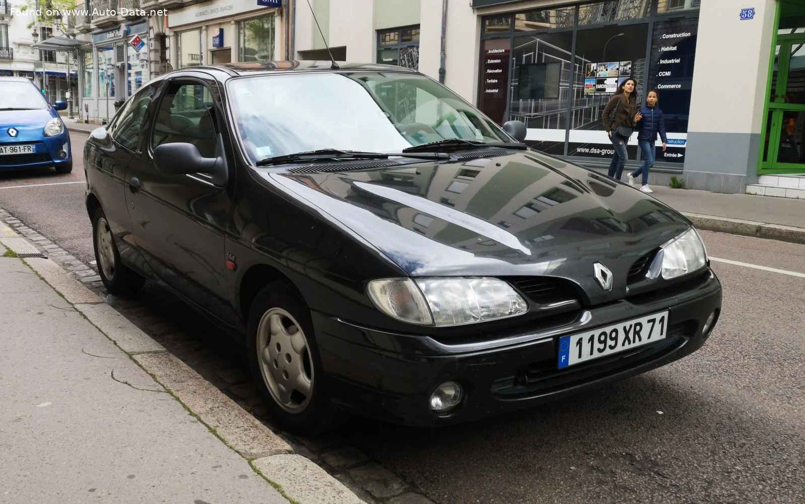 Renault Megane 1.6i (90 Hp)1996 - 1999 - 1