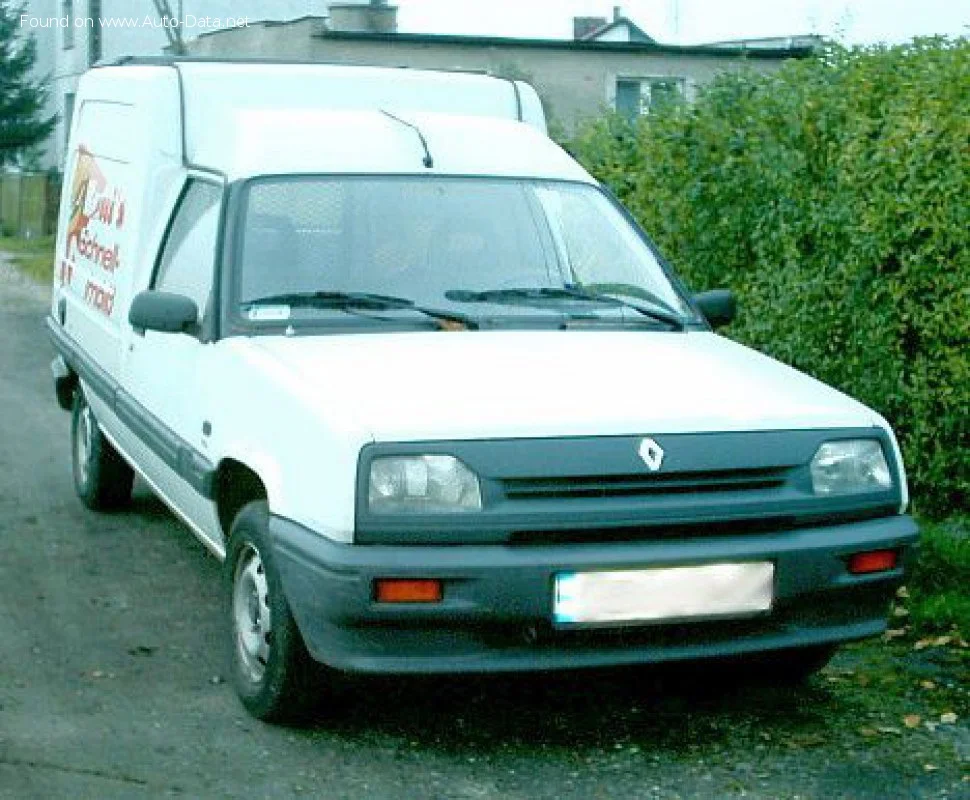 Renault Rapid 1.4i (75 Hp)1991 - 1994 - 1