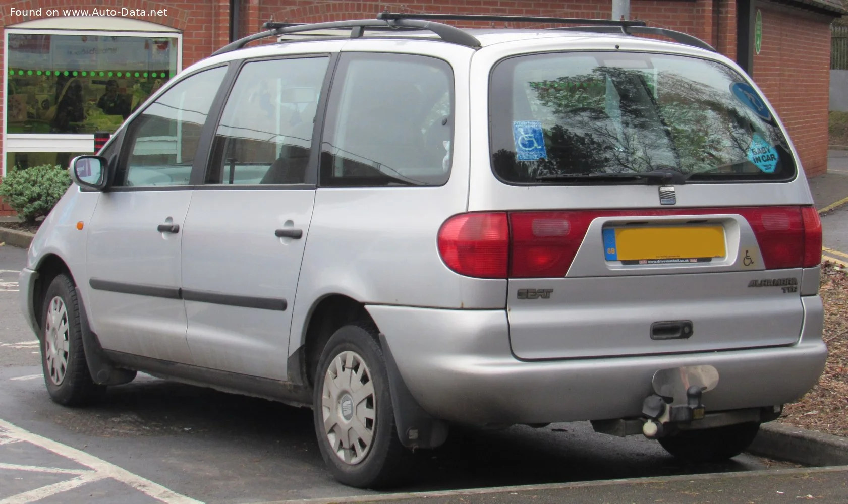 Seat Alhambra 1.8 T 20V (150 Hp)1998 - 2000 thumbnail 2