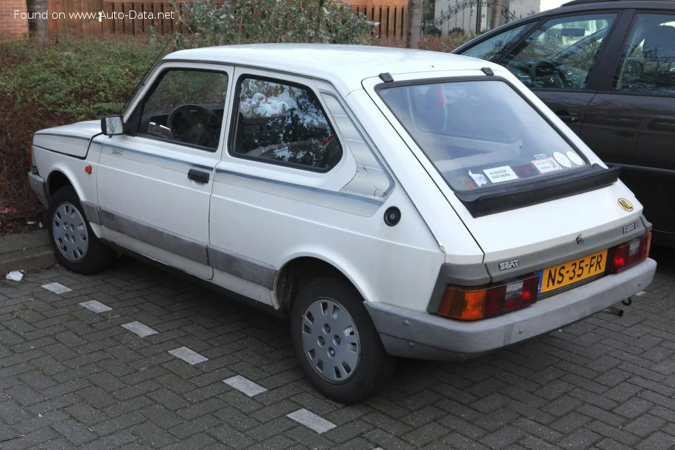 Seat Fura 0.9 (40 Hp)1984 - 1986 thumbnail 2