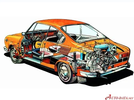 Skoda 110 1.1 R (52 Hp)1969 - 1977 thumbnail 2