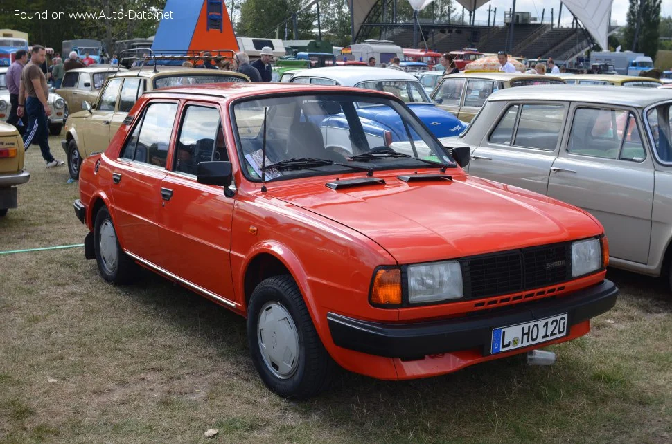 Skoda 130 G,GL (S136) (63 Hp)1988 - 1990 - 1
