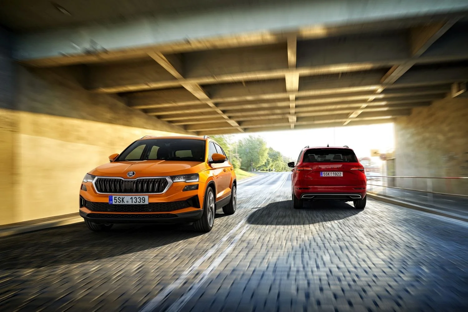 Skoda Karoq 1.0 TSI (110 Hp)2021 - 2023 thumbnail 11