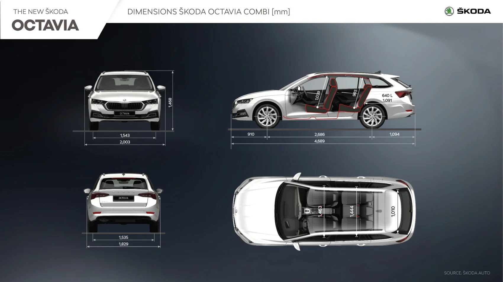 Skoda Octavia 1.0 TSI EVO (110 Hp)2020 - 2023 thumbnail 9