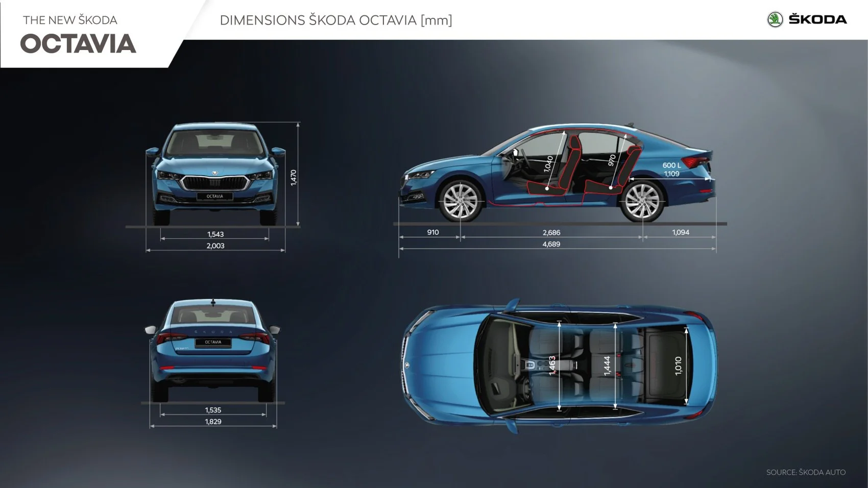 Skoda Octavia 1.0 TSI EVO (110 Hp)2020 - 2023 thumbnail 7
