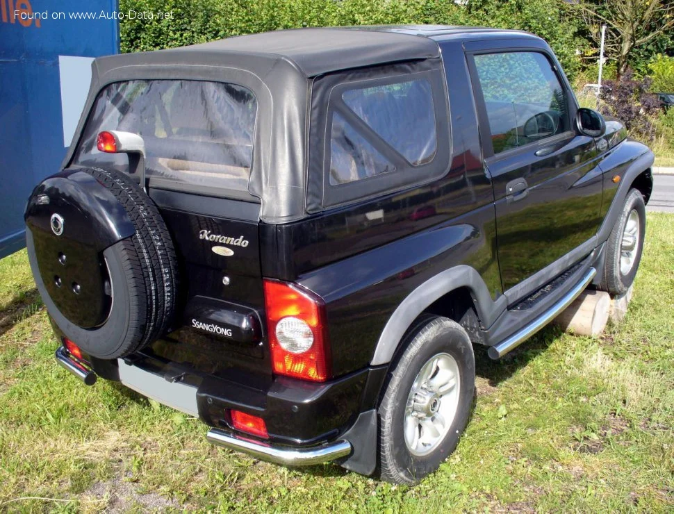 SsangYong Korando 2.3 (140 Hp)1996 - 1999 thumbnail 2
