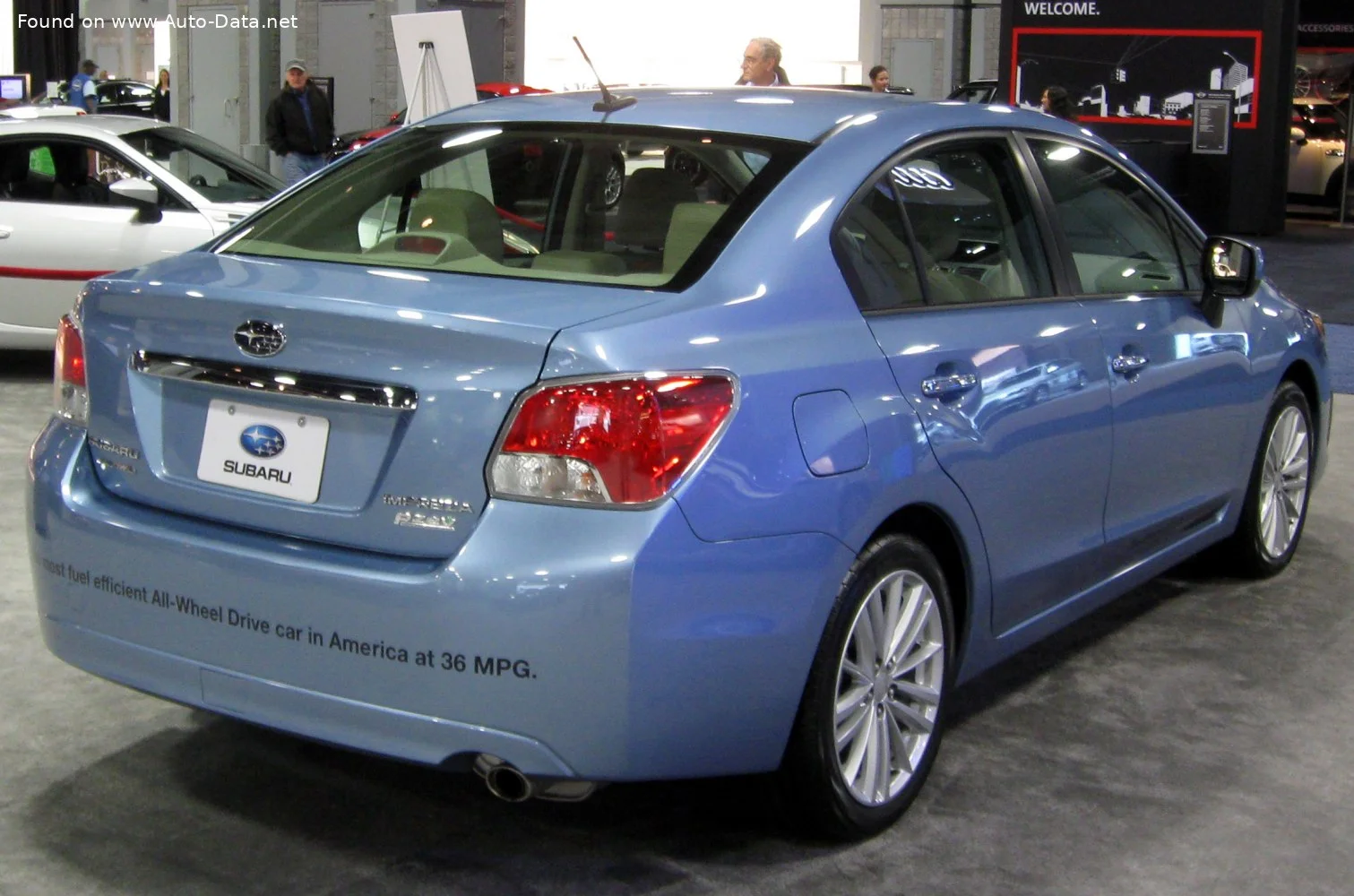 Subaru Impreza 1.6i (114 Hp) AWD2011 - 2015 thumbnail 2