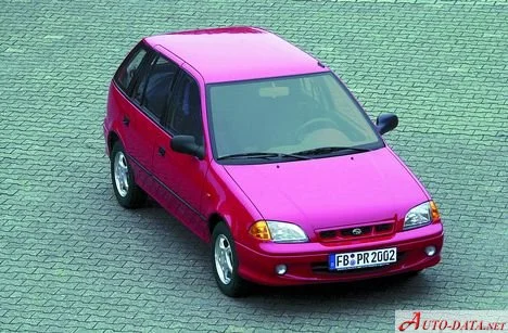 Subaru Justy 1.3 i 4x4 (3 dr) (68 Hp)1995 - 2001 thumbnail 4