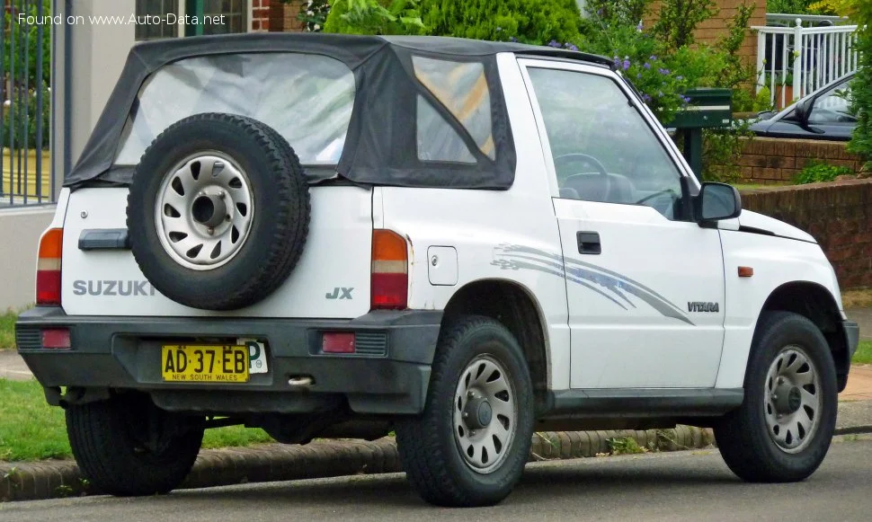 Suzuki Vitara 1.6 16V (ET) (97 Hp)1990 - 1999 - 1