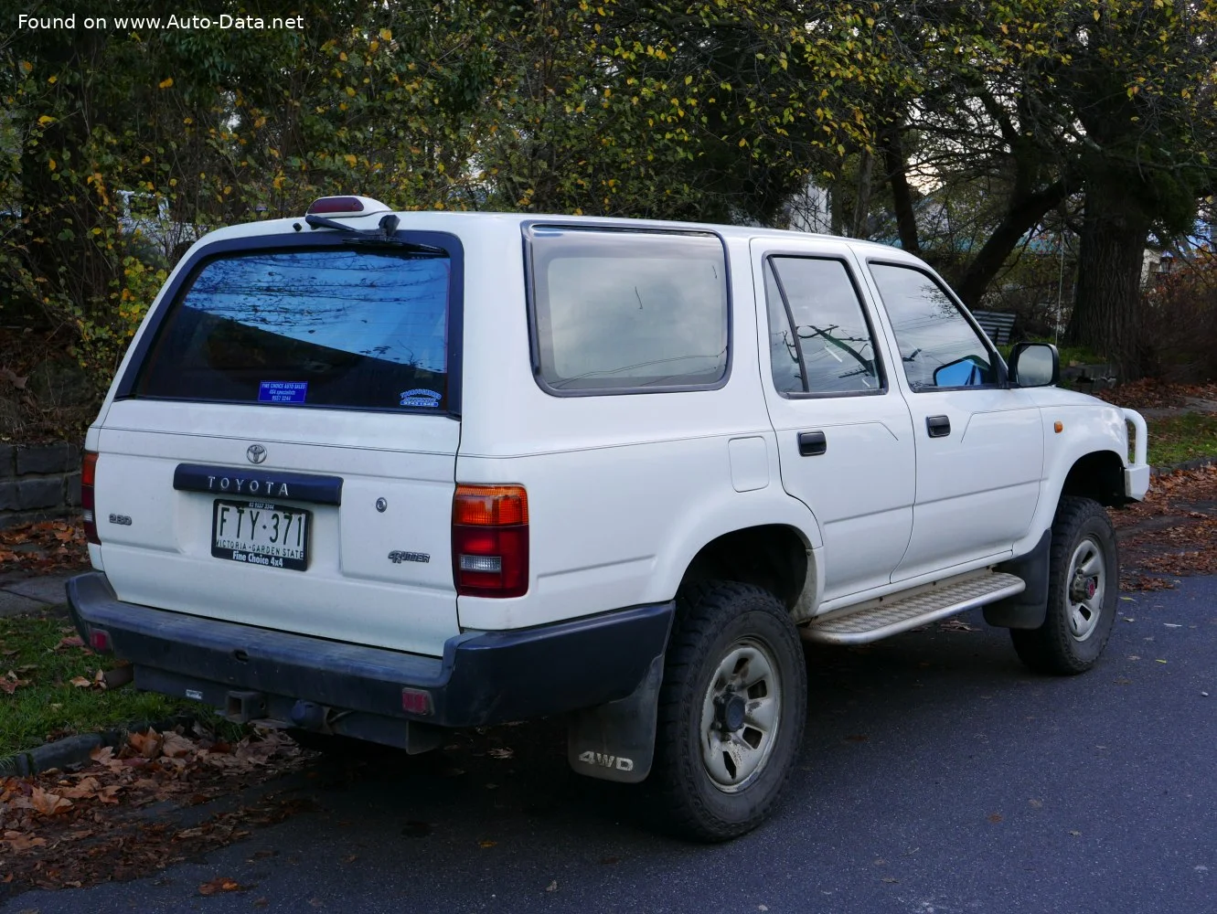 Toyota 4Runner 2.4 (114 Hp) 4x41989 - 1995 thumbnail 13