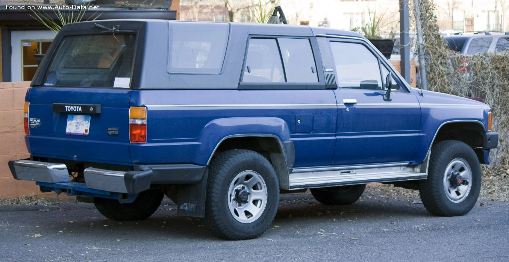 Toyota 4Runner 2.4i (114 Hp) 4x41985 - 1989 thumbnail 14