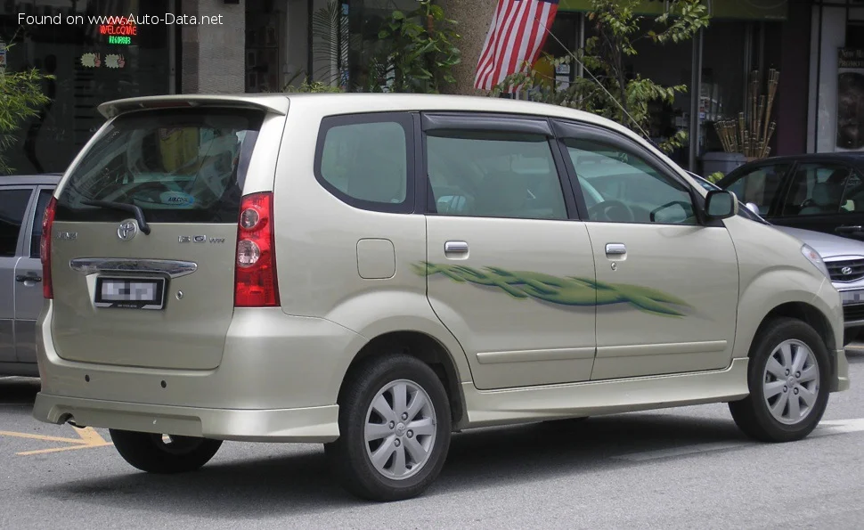 Toyota Avanza 1.3 (94 Hp)2006 - 2011 thumbnail 2
