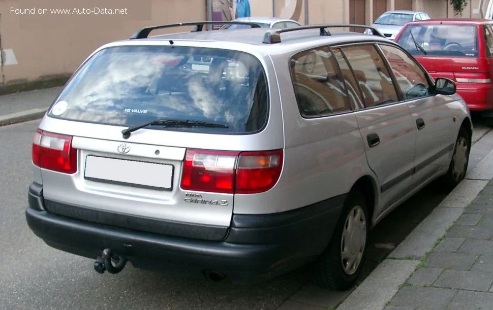 Toyota Carina 1.6 i 16V (99 Hp)1997 - 1998 - 1