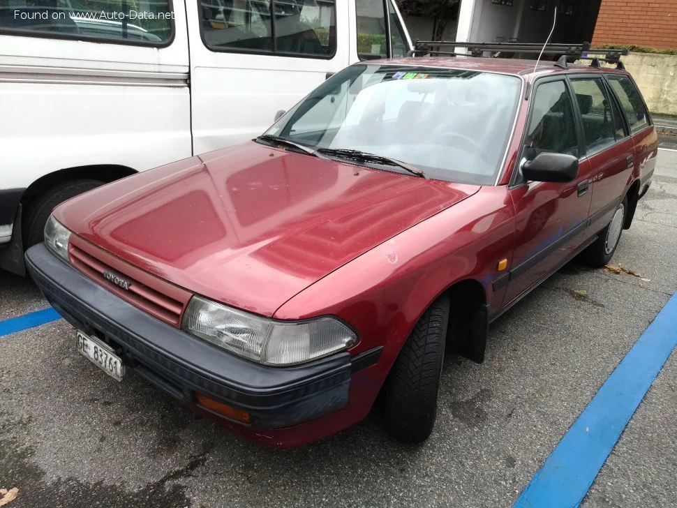 Toyota Carina 1.6 (AT171) (102 Hp)1987 - 1992 - 1