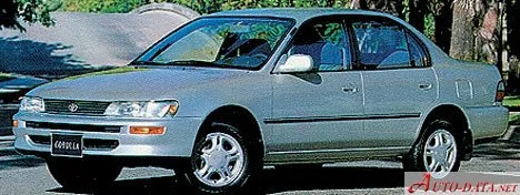 Toyota Corolla 1.3 XLI 16V (EE101) (88 Hp)1992 - 1995 thumbnail 8