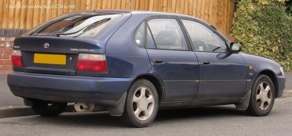 Toyota Corolla 1.3 i 16V XLi (75 Hp)1995 - 1997 thumbnail 4