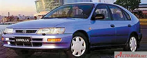 Toyota Corolla 1.3 i XLi (88 Hp)1992 - 1995 - 1