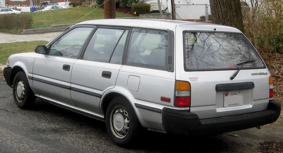 Toyota Corolla 1.3 (EE90) (75 Hp)1987 - 1989 - 1