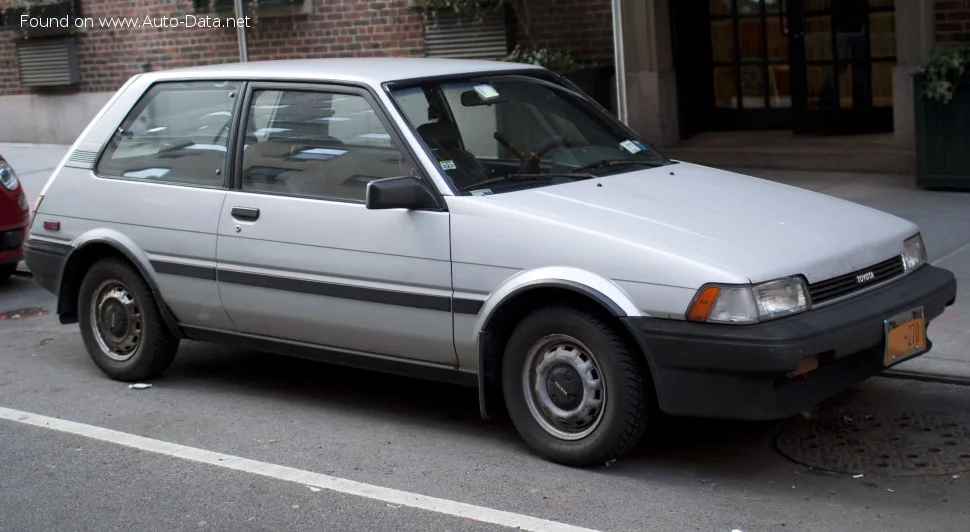 Toyota Corolla 1.3 (75 Hp)1985 - 1987 - 1