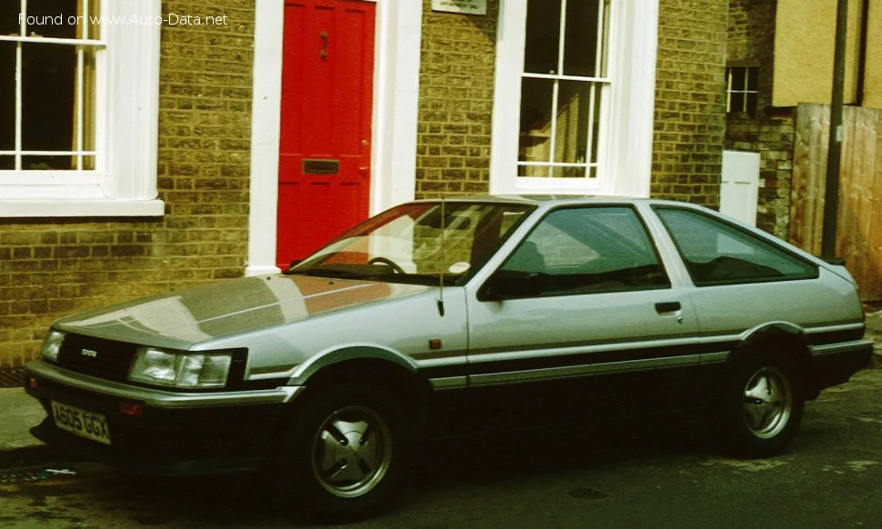 Toyota Corolla 1.6 GT 16V (124 Hp)1985 - 1987 - 1