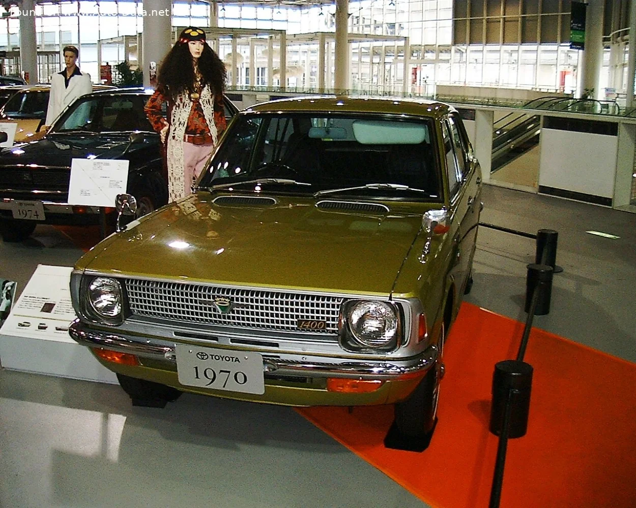 Toyota Corolla 1200 (68 Hp)1970 - 1974 thumbnail 3