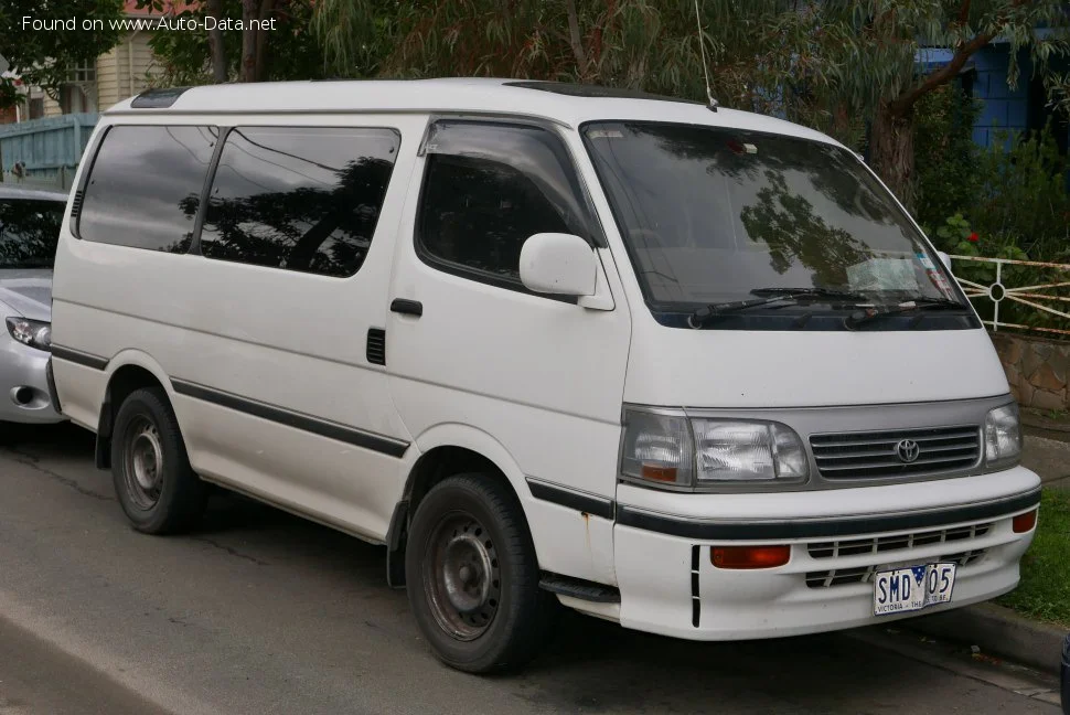 Toyota HiAce 2.0i (110 Hp)1990 - 2004 - 1