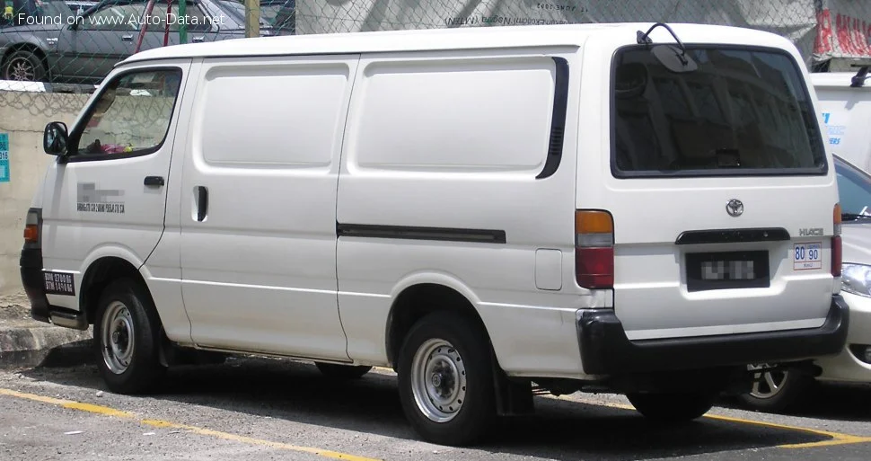 Toyota HiAce 2.0i (110 Hp)1990 - 2004 thumbnail 2