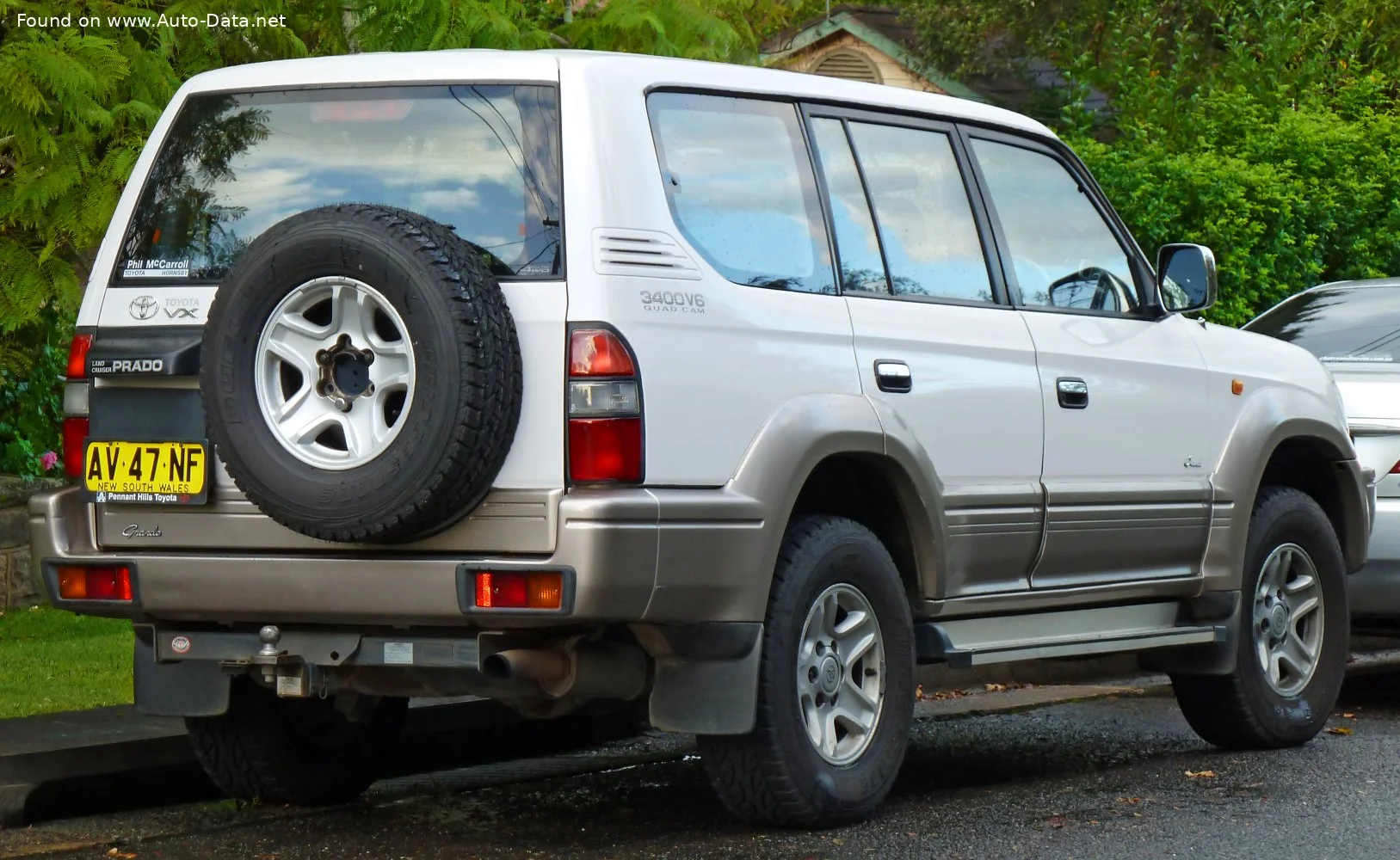 Toyota Land Cruiser Prado 2.7 16V (152 Hp) 4WD1996 - 1999 thumbnail 2
