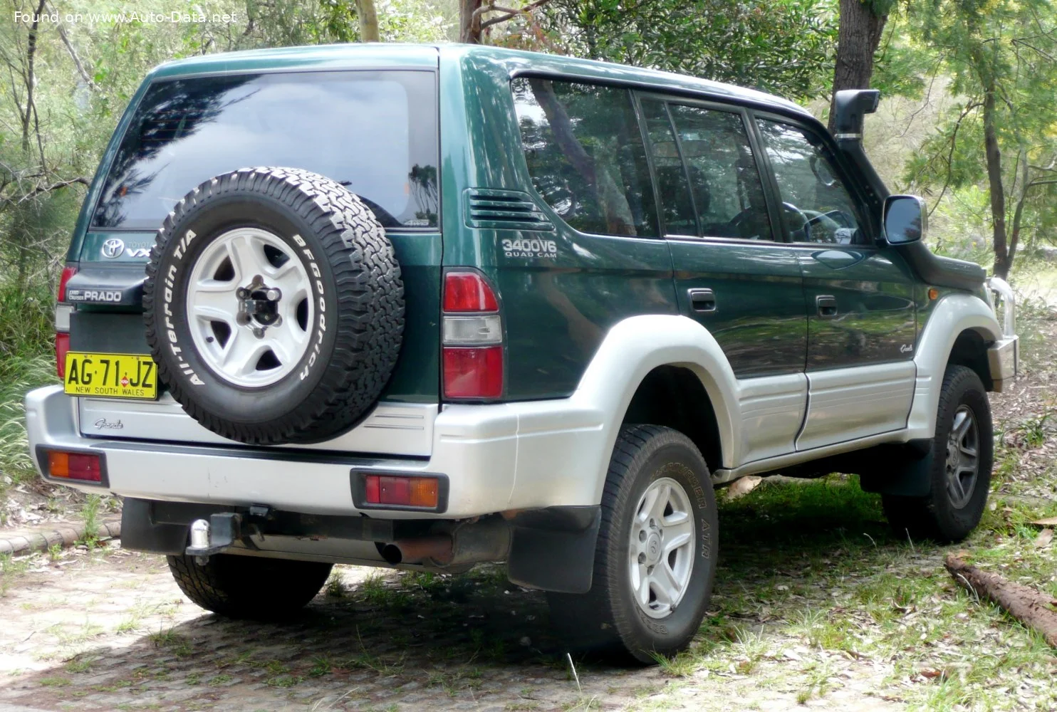 Toyota Land Cruiser Prado 2.7 16V (152 Hp) 4WD1996 - 1999 thumbnail 7