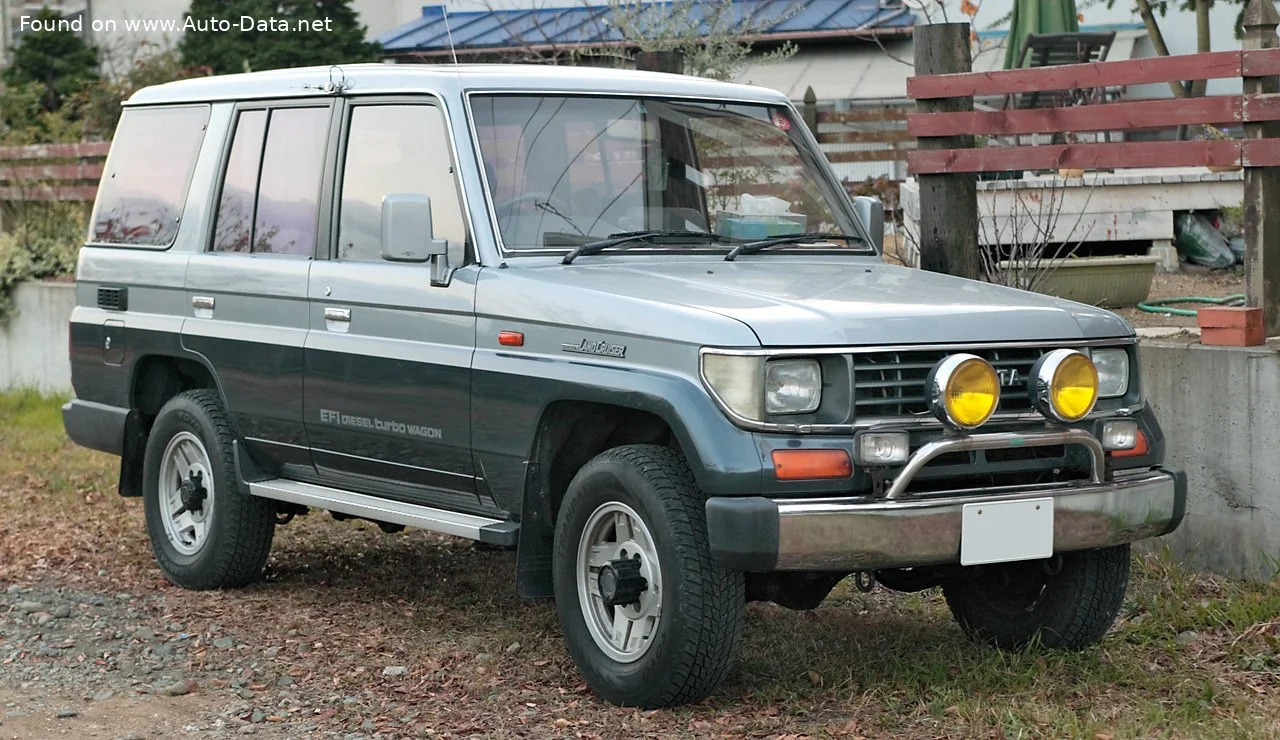 Toyota Land Cruiser Prado 2.4 DT (97 Hp) 4WD1990 - 1993 - 1