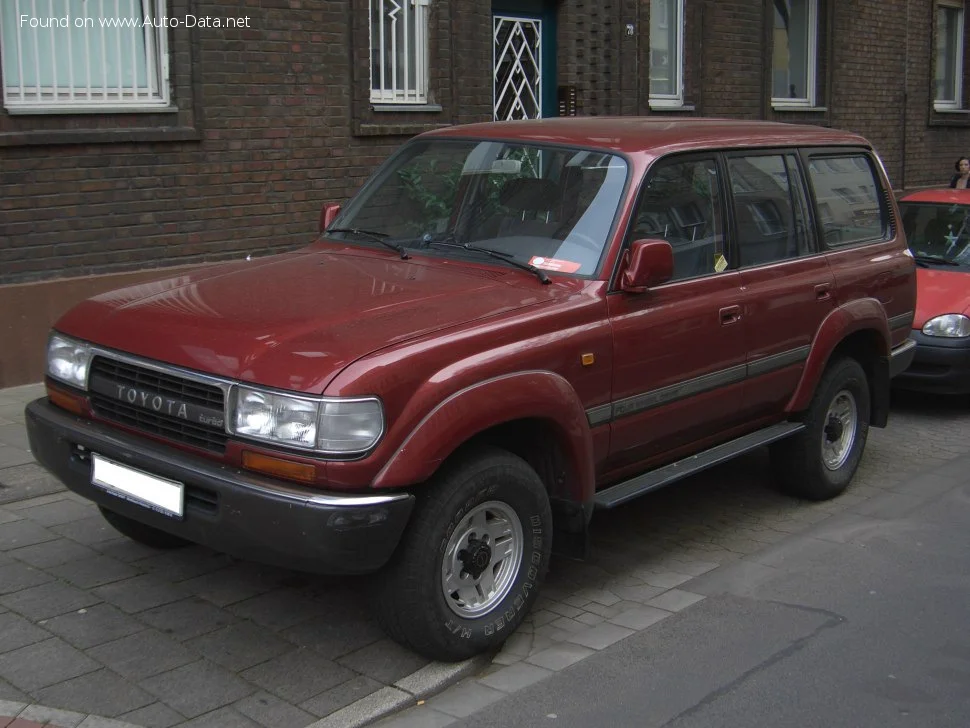 Toyota Land Cruiser 4.0 (155 Hp) 4WD1990 - 1992 - 1