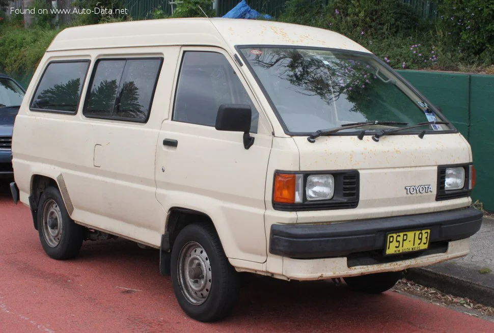 Toyota Lite Ace 2.0 i (97 Hp)1988 - 1996 - 1