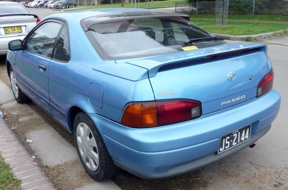 Toyota Paseo 1.5i 16V (115 Hp)1991 - 1996 - 1