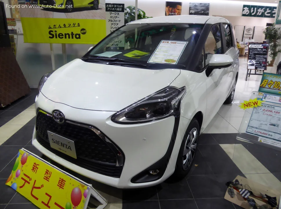 Toyota Sienta 1.5 (101 Hp) Hybrid e-CVT2018 - - 1