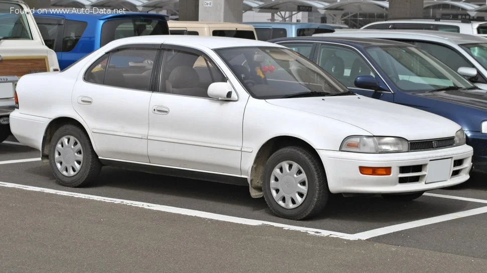 Toyota Sprinter 1.3 i (97 Hp)1991 - 1995 - 1