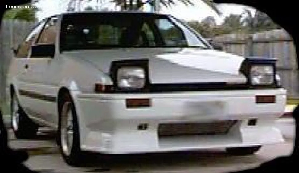 Toyota Sprinter 1.5 (85 Hp)1983 - 1987 - 1